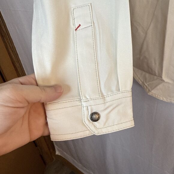 Dickies Temp IQ Women's Medium Cooling Utility Long Sleeve Shirt Beige NWT - Picture 6 of 16